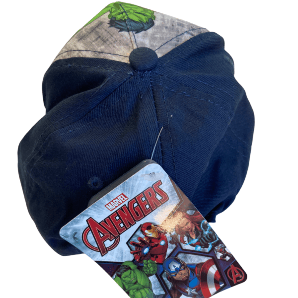 Cappello Avengers Per Bambini - Berretto Marvel Con Visiera E Chiusura Regolabile