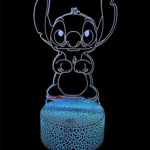 Stitch Lampada Notturna